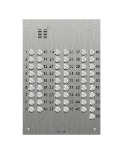 Comelit 55 button, VR s.steel engravable iKall audio panel