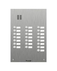 Comelit 22 button, VR s.steel name window iKall audio