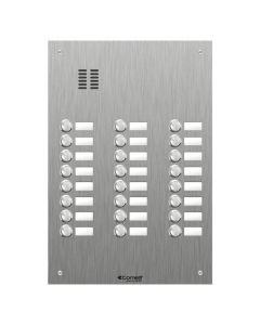 Comelit 24 button, VR s.steel name window iKall audio