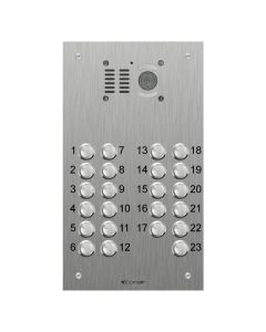 Comelit 23 button, VR s.steel engravable iKall video panel