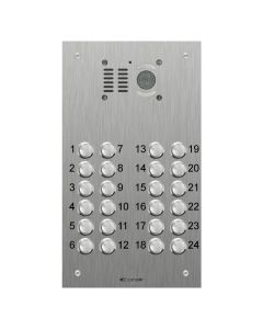 Comelit 24 button, VR s.steel engravable iKall video panel