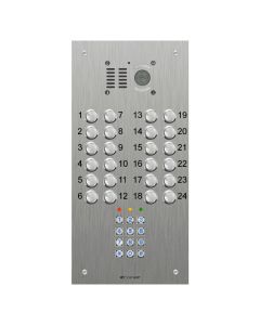 Comelit 24 button, VR s.steel engravable iKall video + keypad