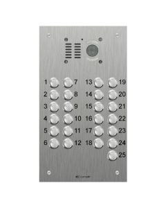 Comelit 25 button, VR s.steel engravable iKall video panel