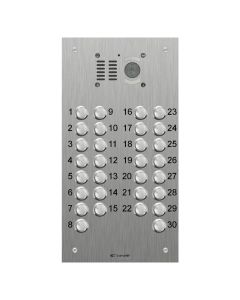 Comelit 30 button, VR s.steel engravable iKall video panel