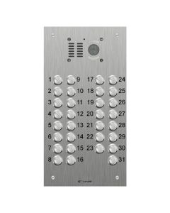 Comelit 31 button, VR s.steel engravable iKall video panel