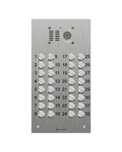 Comelit 32 button, VR s.steel engravable iKall video panel
