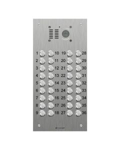 Comelit 36 button, VR s.steel engravable iKall video panel