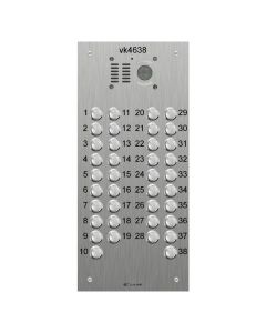 Comelit 38 button, VR s.steel engravable iKall video panel