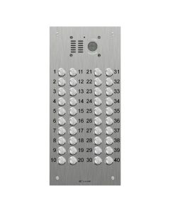 Comelit 40 button, VR s.steel engravable iKall video panel