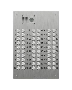 Comelit 60 button, VR s.steel engravable iKall video panel