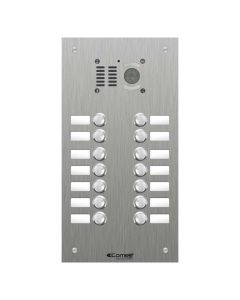 Comelit 14 button, VR s.steel name window iKall video panel