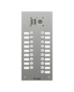 Comelit 19 button, VR s.steel name window iKall video panel
