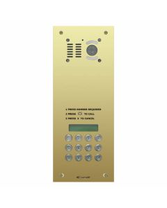 Comelit digital call VR brass engravable iKall video panel