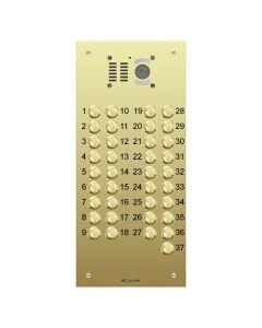 Comelit 37 button, VR brass engravable iKall video panel