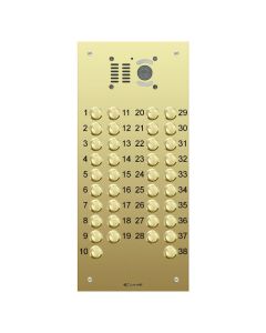 Comelit 38 button, VR brass engravable iKall video panel