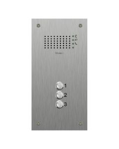 Bticino VRS, 3 button flush VR Audio panel