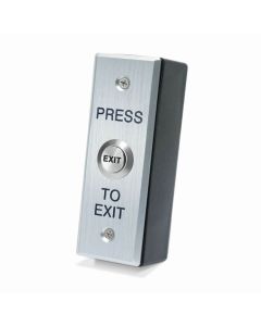 SRS Wireless Stainless Steel Exit Button with Raised Button
