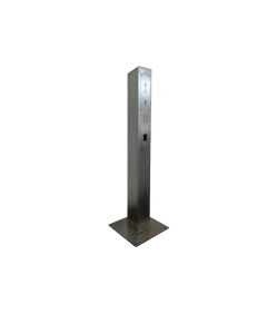 SRS Square Stainless Steel Post for Access Control Panels