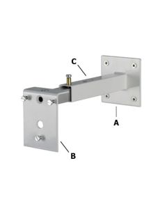 CDVI Adjustable Wall/Floor Extension Bracket For VIR Series