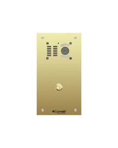 Comelit 1 Button VR Brass Engravable iKall Video Panel