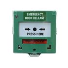 SRS Green Double Pole Resettable Call Point, Surface Mount
