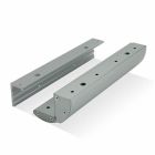 SRS Anodised Aluminium Architectural ZL Bracket with Cover