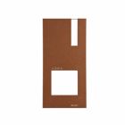 Comelit Corten Faceplate for Quadra Panel with Mechanical Buttons