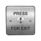 SRS Surface Stainless Steel Button Engraved Press For Exit