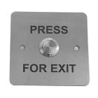 SRS Flush Stainless Steel Button Engraved Press For Exit