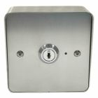 SRS Surface Mount Stainless Steel Key Switch (Keyed to Differ)