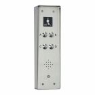 Bell 4 Button Surface VandalResistant Audio Panel with Bellprox Reader