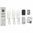 Bell 4-Way Vandal Resistant Flush Audio System with Bellprox Reader