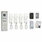 Bell 4-Way Vandal Resistant Surface Audio System with Bellprox Reader