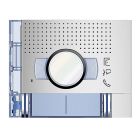 Bticino 2 Button Audio/Video Front Cover for Sfera Panels (Silver)