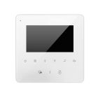 CDVI Hands-free colour monitor with 4.3 screen - white