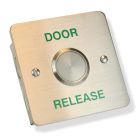 SRS Flush Single Gang Stainless Steel DOOR RELEASE Button