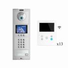 Fermax 13-Way DUOX+ Skyline Keypad Trade Surface Kit with VEO XS Wi-Fi