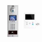 Fermax 21-Way DUOX+ Skyline Digital Prox Surface Kit with VEO XS