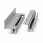 SRS ZL Bracket for EMU275 Mini Maglock with a Glass Door Mount