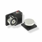 SRS Surface Mount Black Door Retaining Magent, 24Vdc