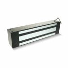 SRS Standard Stainless Steel Magnet, Surface Mount on Outswing Doors