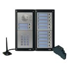 Videx 12 Button 4G GSM Flush Audio Kit with Prox Reader and Keypad