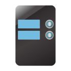 AES 2 Button Illuminated Module for Modular GSM Range