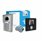 CAME BPT Standard MTM 10-Way Video Flush Kit with Keypad &amp;amp; Black Opale