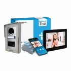 CAME BPT Standard MTM 1-Way Video Flush Kit with Prox &amp;amp; Black XTS 7 