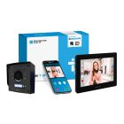 CAME BPT VR ZAMAK MTM 9-Way Video Flush Kit with Black XTS 7IP Monitor