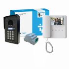 CAME BPT VR ZAMAK MTM 8-Way Video Flush Kit with Keypad &amp;amp; AGT Vs