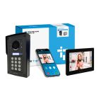 CAME BPT VR ZAMAK MTM 4-Way Video Flush Keypad Kit with Black XTS 5IP