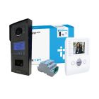 CAME BPT VR ZAMAK MTM 1-Way Digital Prox Video Surf Kit White Perla