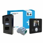 CAME BPT VR ZAMAK MTM 1-Way Video Flush Kit with Prox &amp;amp; White Opale